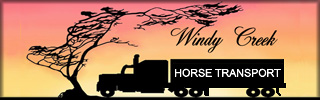 WINDY CREEK HORSE TRANSPORT - Based in New Mexico - supplying safe, careful horse transport, nation-wide.  Our courteous, professional drivers are experienced horsemen dedicated to transporting your horse with care and attention. Coast to coast, we care the most!